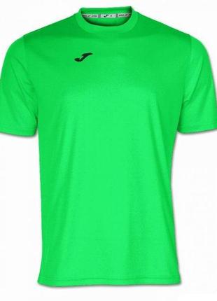 Мужская футболка joma combi салатовый 2xl-3xl (100052.020)