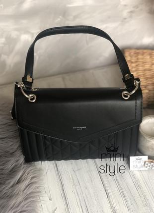 Сумка на довгій ручці cross-body сумочка трендова і стильна кроссбоди david jones4 фото