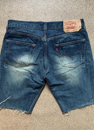 Джинсовые винтажные шорты от levis3 фото