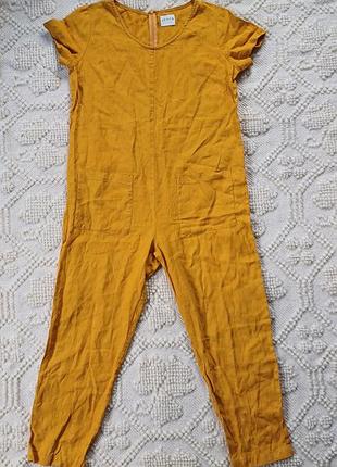 Комбінезон жіночий лляний 100% льон off on clothing