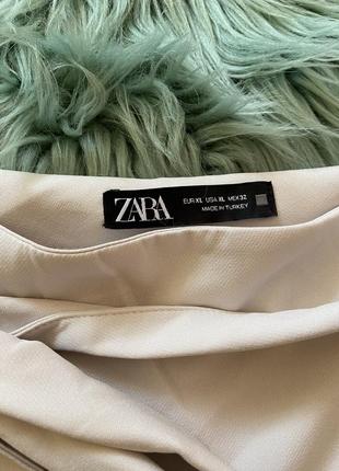 Стильная летняя юбочка от zara размер xl4 фото