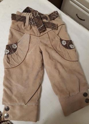 Тёплые штанишки на флисе