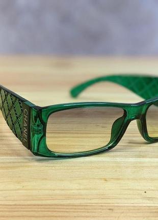 Солнцезащитные очки chanel шанель форма прямокутные1 фото