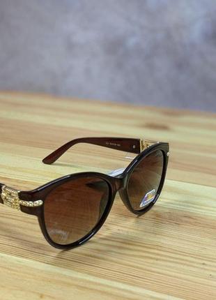Солнцезащитные очки versace версаче форма бабочка2 фото