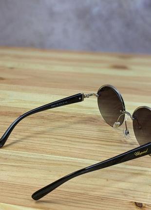 Солнцезащитные очки chopard форма круглые3 фото