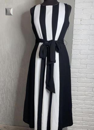 Linea плотна сукня в смужку size 12