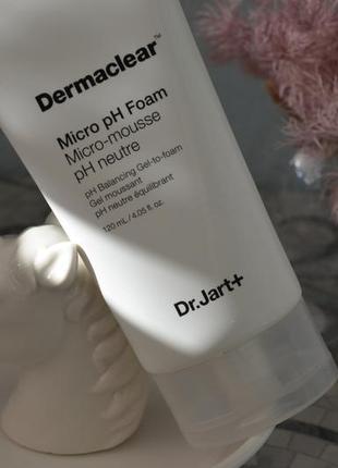 Пінка для вмивання dr. jart micro-mousse ph-neutre cleansing foam 120ml