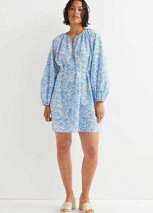 Платье- туника хлопковое h&m