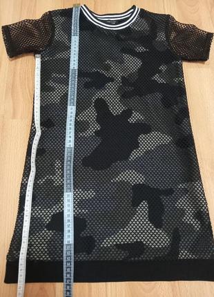 Платье милитари river island 7-8лет/128 рост. 5