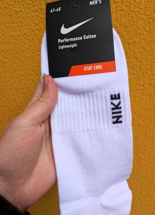 Носки nike средней посадки с резинкой на стопе3 фото