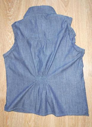#распродажа акция 1+1=3 #capri collection#летняя джинсовая рубашка #4 фото