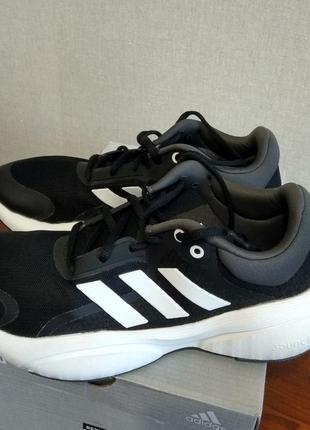 Adidas черные кроссовки, оригинал. идеальное состояние 36-37, 24см