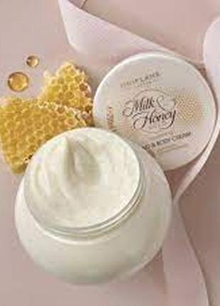 Питательный крем для рук и тела milk &amp; honey gold2 фото