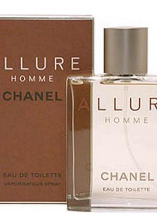 Туалетна вода для чоловіків chanel allure homme 100 мл