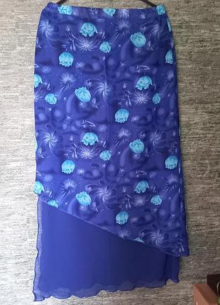 Спідниця,довга, з легкої тканини