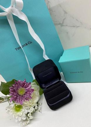 Брендовая упаковка под кольцо в стиле tiffany&co (тиффани)♥️1 фото