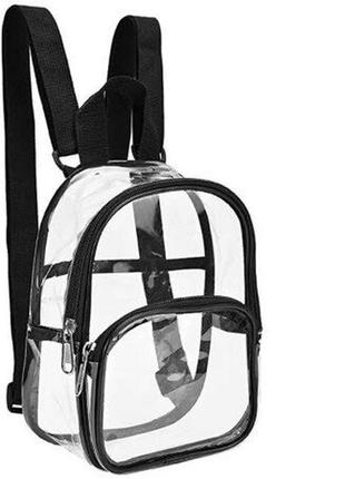 Плотный прозрачный силиконовый рюкзак для модных девушек