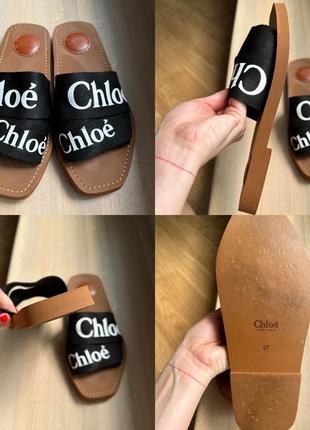 Шлепанцы chloe