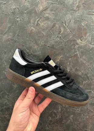 Мужские кроссовки adidas spezial black white 41-42-43-44-45