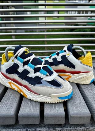 Женские кроссовки adidas originals niteball кожа, замша. кроссовки адидас кожу, замш 36-412 фото