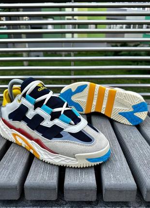 Женские кроссовки adidas originals niteball кожа, замша. кроссовки адидас кожу, замш 36-419 фото