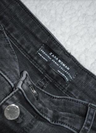 Темно-серые джинсы zara5 фото