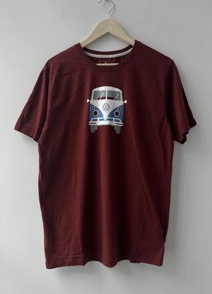 Elkline organic cotton volkswagen official tshirt футболка официальный мерч волксваген свободная оригинал