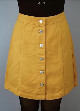 Желтая юбка new look 💛1 фото