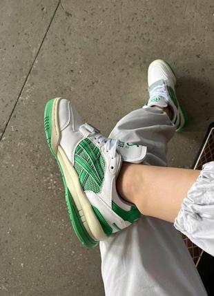 Жіночі кросівки asics gel-spotlyte low v2 white green 36-37-38-39-402 фото
