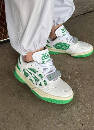 Жіночі кросівки asics gel-spotlyte low v2 white green 36-37-38-39-405 фото