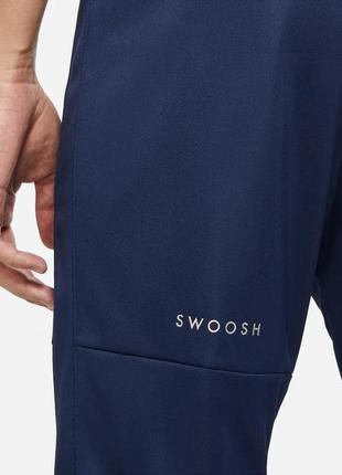 Чоловічі тонкі штани nike swoosh оригінал зі свіжих колекцій.5 фото