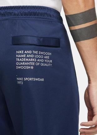 Чоловічі тонкі штани nike swoosh оригінал зі свіжих колекцій.4 фото