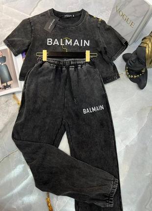 Брендовий костюм в стилі balmain