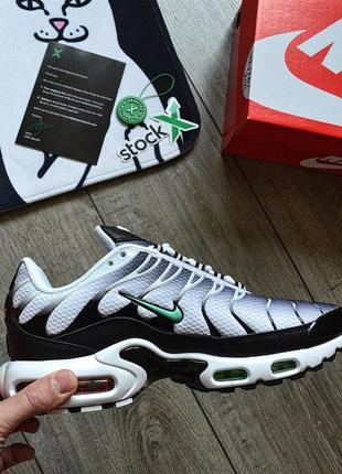 Кросівки nike air max plus tn 'white black mint green homme'3 фото