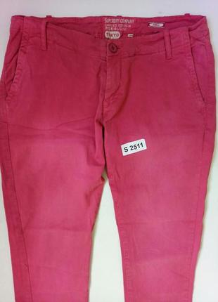 Новые женские брюки superdry soft pink skinny sweet chino gs7eg0073 фото