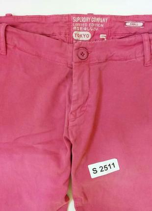 Новые женские брюки superdry soft pink skinny sweet chino gs7eg0074 фото