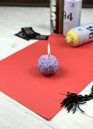 Свічка у вигляді мізків свеча мозги1 фото