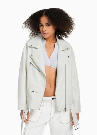 Косуха кожанка bershka