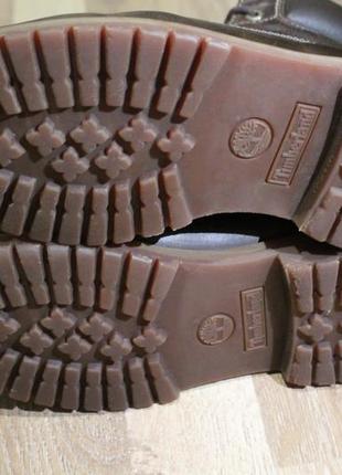 Ботинки timberland черевички шкіра оригінал кожа8 фото