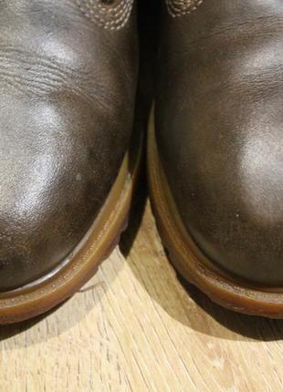 Ботинки timberland черевички шкіра оригінал кожа7 фото