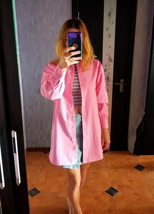 Сорочка рубашка сукня xs s stradivarius