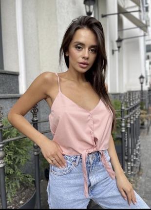 Вкорочена сорочка-майка👌🏻sale🔥