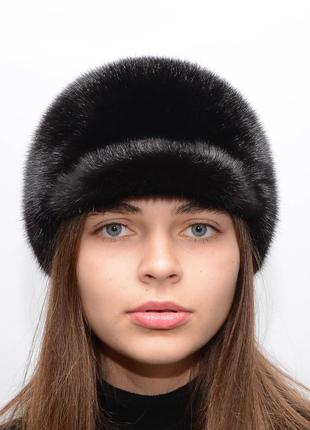 Женская норковая цельная жокейка