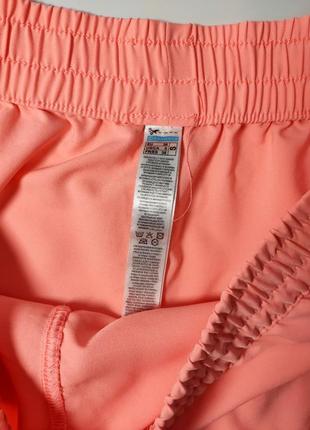 Шорты короткие женские кораллового цвета свободного кроя от бренда censored s/m5 фото