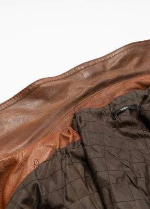 Sasch collezioni leather jacket мужская кожаная куртка8 фото