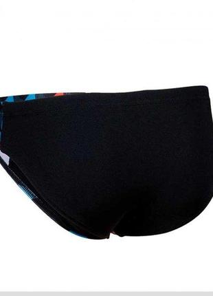 Плавки-сліпи для хлопчиків arena carnival swim briefs чорний, різнокольоровий 128см (006004-550)4 фото