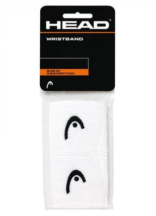 Напульсник head new wristband белый 2,5" (285-050 wh)