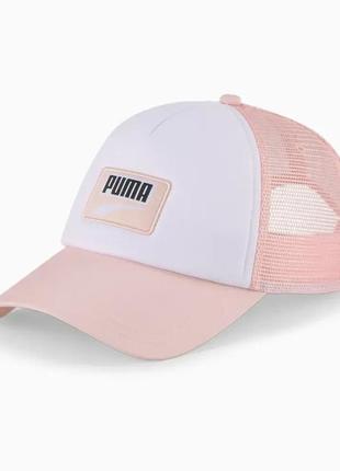 Кепка puma trucker cap пиле-рожевий one size (02403305)