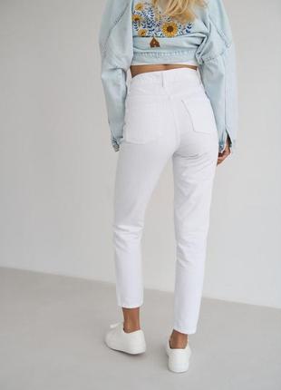 Белые джинсы скинни узкие джинсы стрейч2 фото