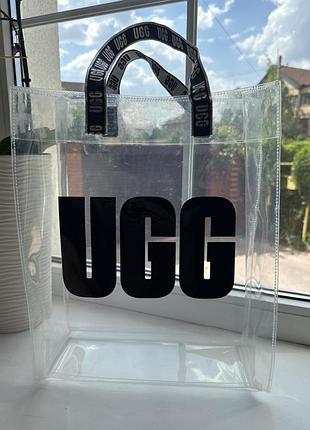 Симка прозрачная силиконовая ugg